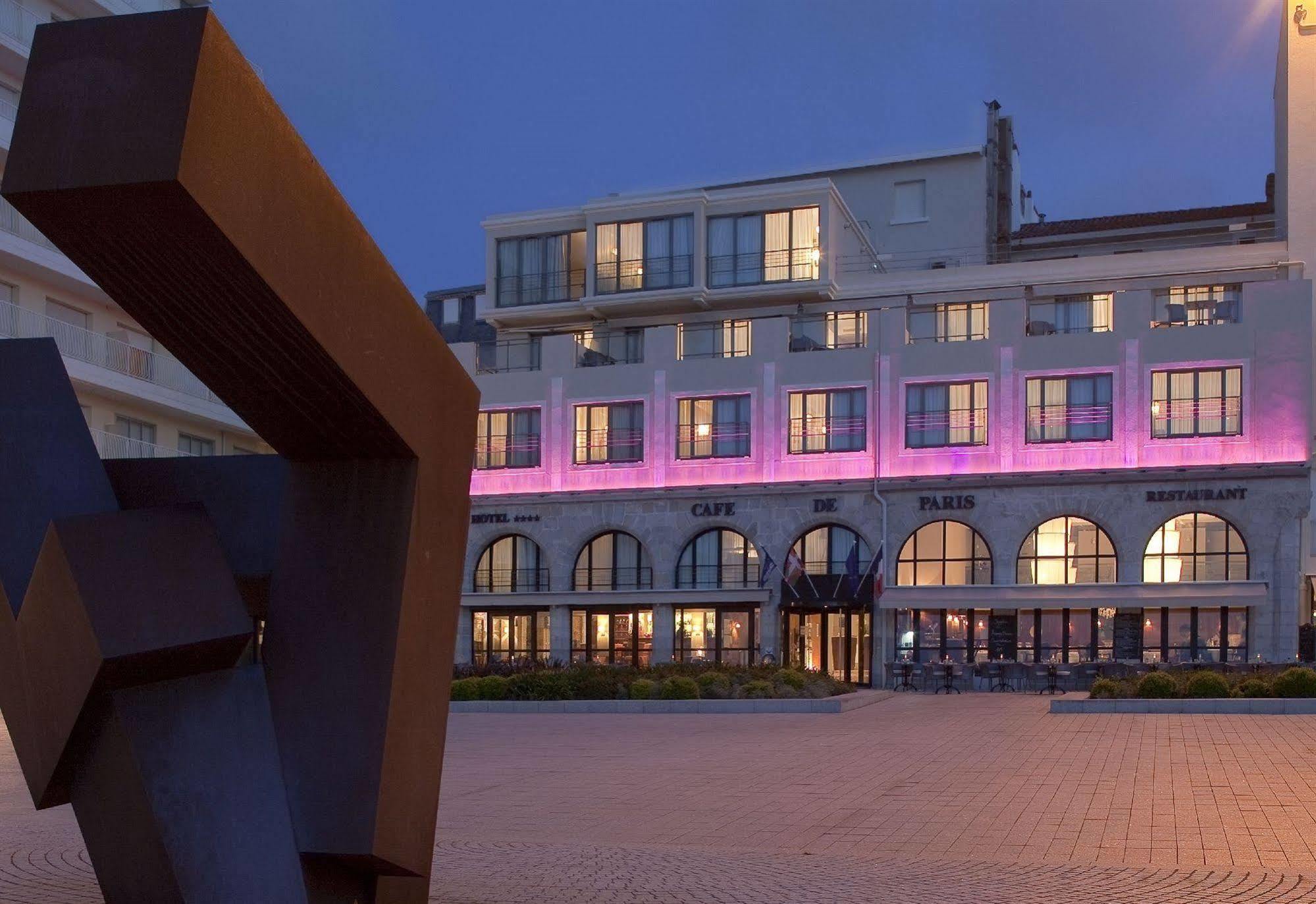Hotel Le Cafe De Paris Μπιαρίτζ Εξωτερικό φωτογραφία
